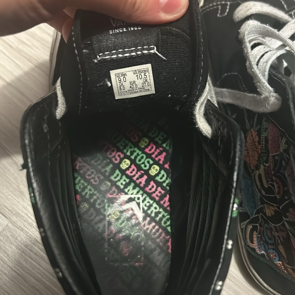 Vans Sk8-hi dia del muertos themed - Picture 5 of 5